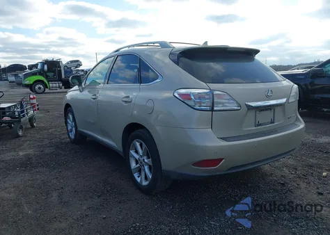 2011 Lexus Rx 350 из США, поврежденный, VIN 2T2ZK1BA8BC042708